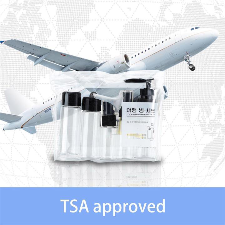Produktbild Intirilife 6-teiliges Flaschen Set TRANSPARENT