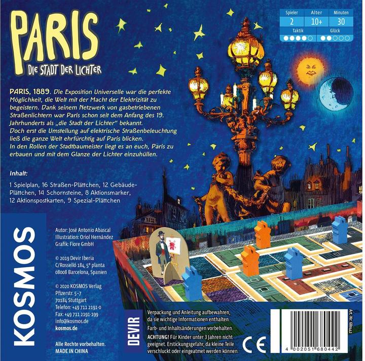 Produktbild Kosmos Paris - Die Stadt der Licher (Deutsch)