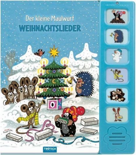 Produktbild Weihnachtslieder Soundbuch "Der kleine Maulwurf" (Deutsch, Zdenek Miler, 2017)