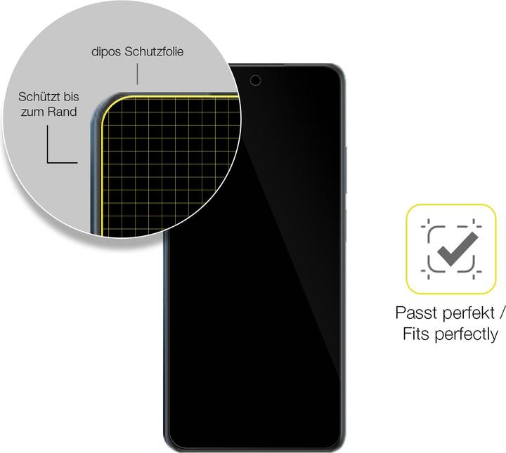 Image du produit Dipos Film de Protection d’écran Full-Cover 3D (1 pièce(s), Realme C65)
