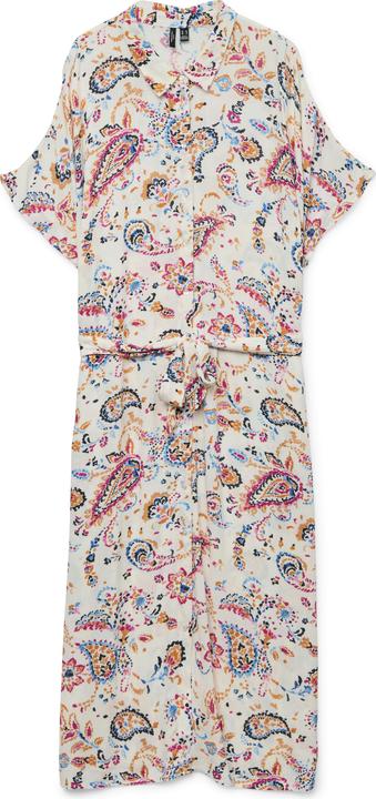 Vero Moda VMCMENNY Langes Kleid Hemdblusenkleid (52)