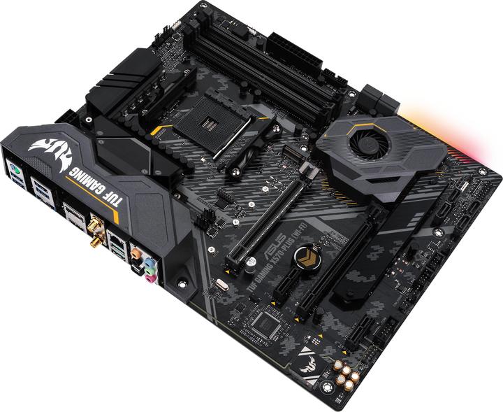 Image du produit ASUS TUF Gaming X570-Plus (WI-FI) (AM4, AMD X570, ATX)
