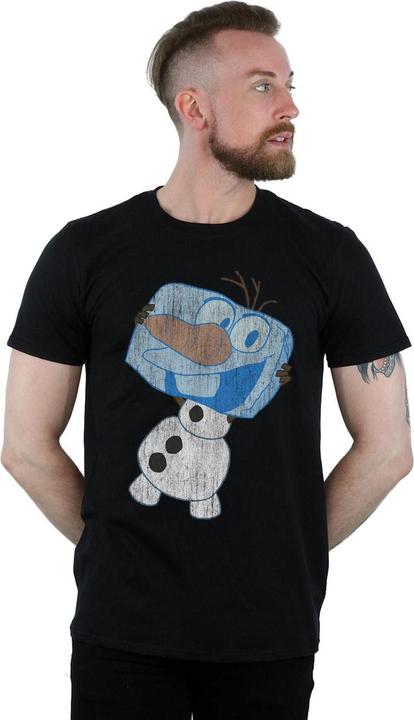 Actual product image Disney Mens Frozen Olaf Ice Cube T-Shirt (XXL)