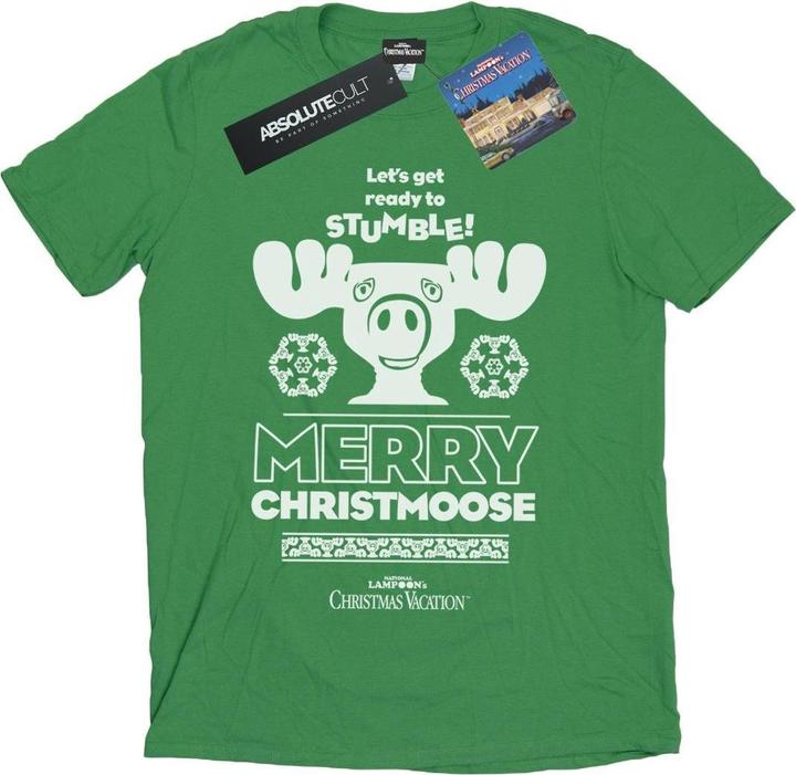 National Lampoon´s Vacation National Lampoon's Christmas Vacation Merry Christmoose TShirt (S)