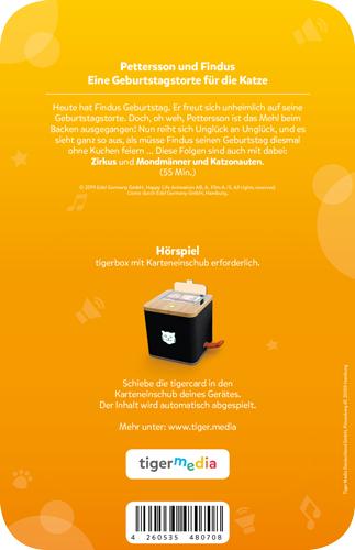 Image du produit Tigermedia Tigercard- Pettersson et Findus : un gâteau d'anniversaire pour le chat (Allemand)