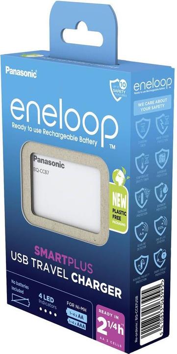 Actual product image Panasonic BQ-CC87 (1 pcs., 1900 mAh, Chargers without battery)