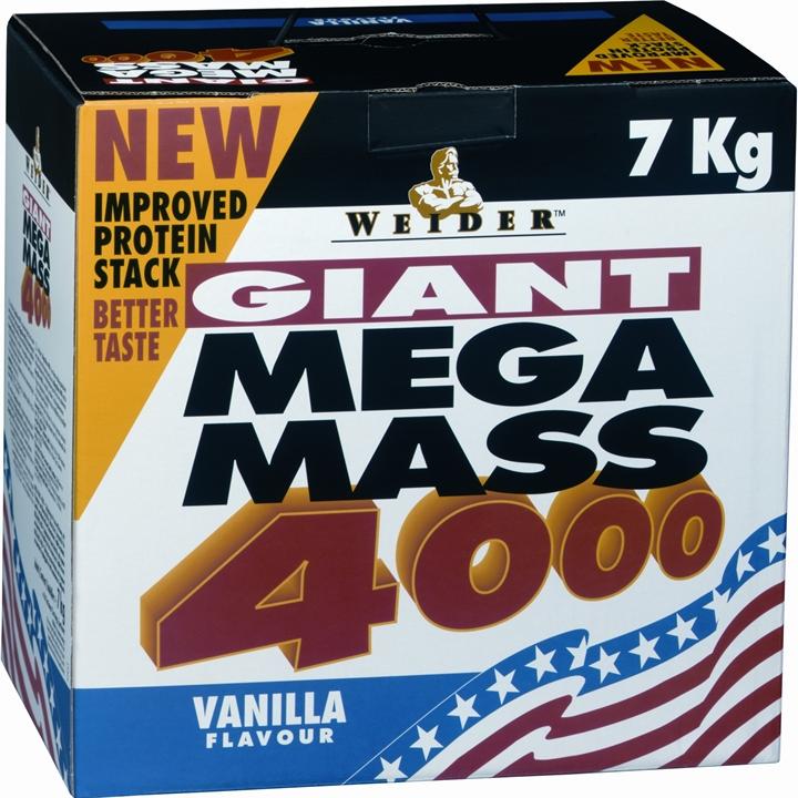 Immagine prodotto Weider Mega Massa 4000 (Vaniglia, 1 pz., 7000 g)