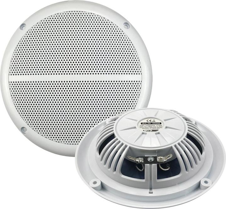 Produktbild Chilitec Aussen-Lautsprecher CT-65SL, wasserfest, SlimDesign 6,5", 100 W, weiss (1 Stk.)