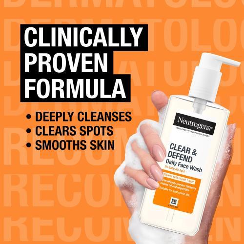 Image du produit Neutrogena Clear & Defend Daily Face Wash (200 ml)