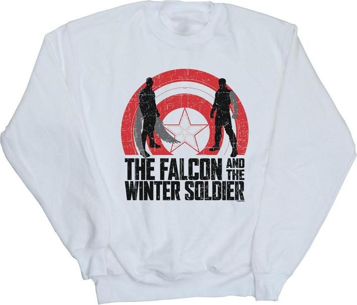 Image du produit - Sweat THE FALCON AND THE WINTER SOLDIER SHIELD SILHOUETTES - Femme (L)