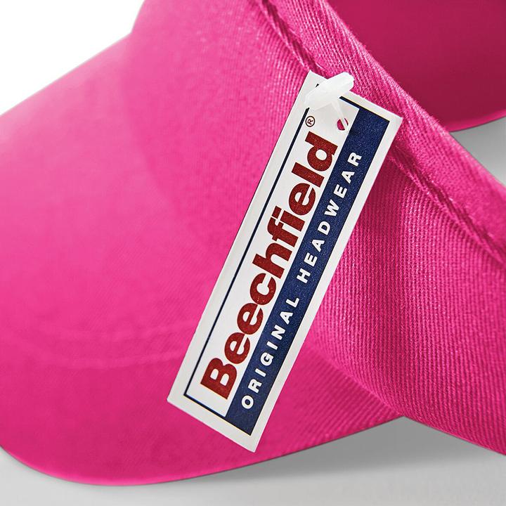 Actual product image Beechfield Sport visor cap (One size)