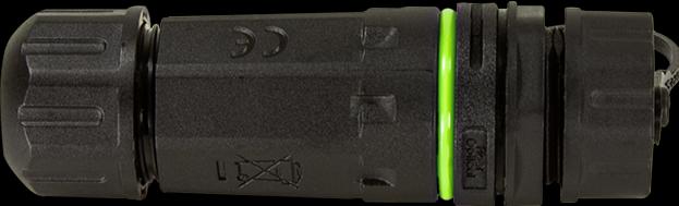 Actual product image LogiLink Waterproof SC-Simplex connector with cable sleeve and protective cap (Network coupling)