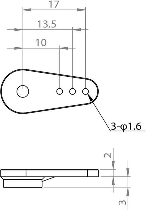 Image du produit Mks Servohorn Set - HV9767, HV9780, HV737, HV747/R