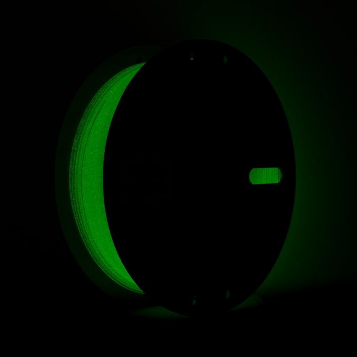 R3D PLA Glow in the Dark Mystery Neongrün Filament 1.75mm 1Kg (PLA, 1.75 mm, 1000 g, Vert)