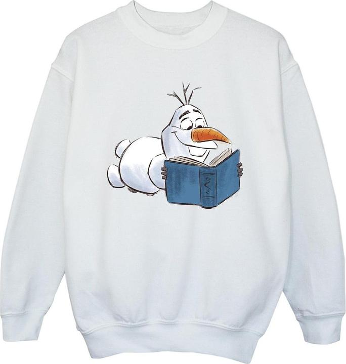 Immagine prodotto Disney Frozen Olaf Reading Felpa Ragazze (152, 158)