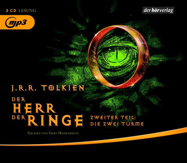 Actual product image The Lord of the Rings. Part Two: The Two Towers (J.R.R. Tolkien, German)