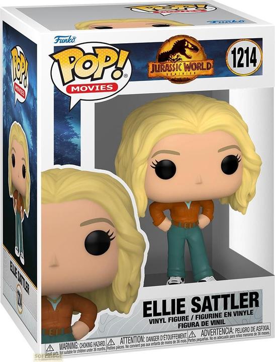 Actual product image Funko Pop! Jurassic World Dominion : Ellie Sattler (1214)
