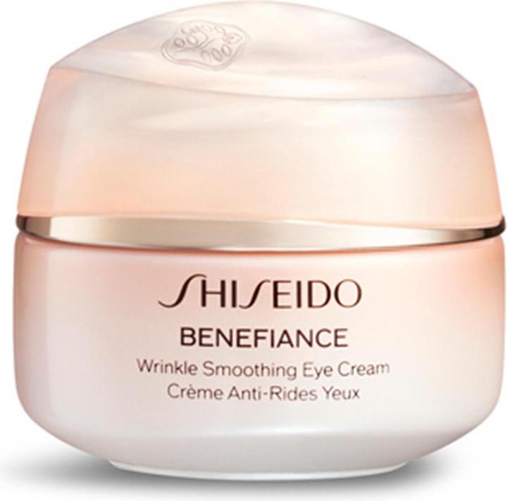 Shiseido Benefiance Wrinkle Smoothing Eye Crème (Crème, 15 ml, Tag + Nacht)