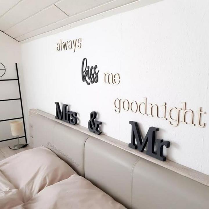 Image du produit Trenddeko always kiss me goodnight (214 x 30 cm)