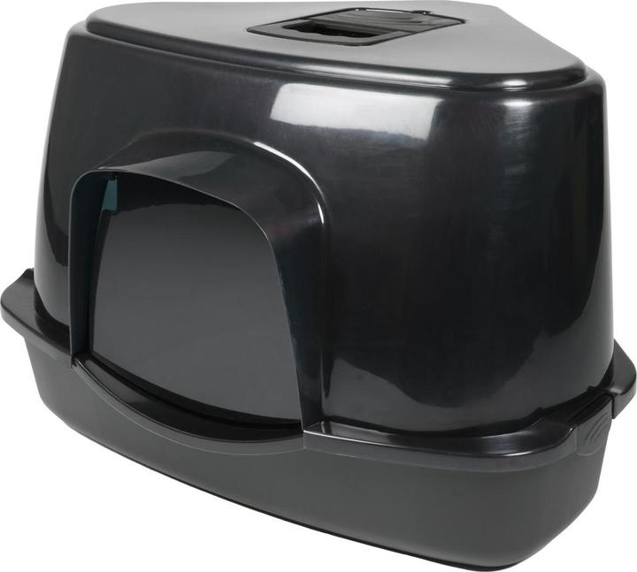 Actual product image EBI Cat House Prism 70GT Semi Transparent (Cat litter box closed)
