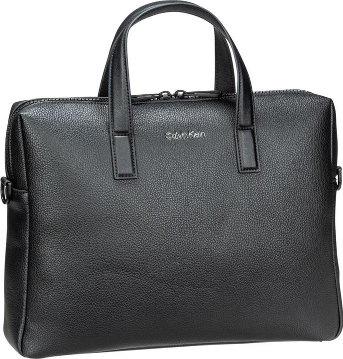 Actual product image Calvin Klein Briefcase CK Must Laptop Bag SP23 (49% POLYURETHANE, 51% RECYCLED POLYESTER)