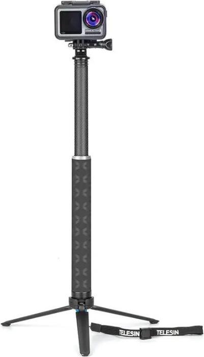 Actual product image Telesin Selfie stick GP-MNP-90T (DJI Osmo Action, Xiaomi yi, Various)