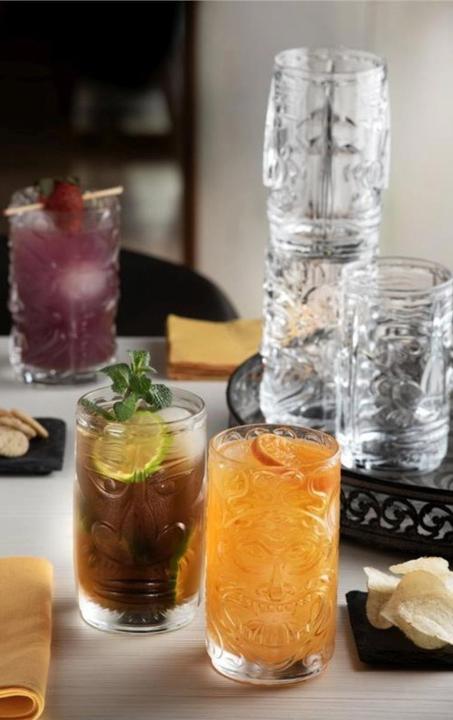 Image du produit Rcr Set de 4 tumblers Tiki (0.46 l, 4 x)