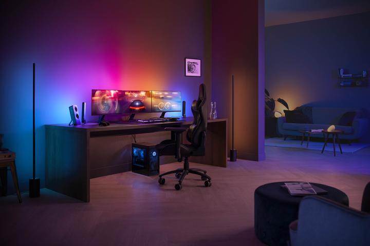 Actual product image Philips Hue Play Gradient incl. Bridge (Multicoloured, 187.50 cm, Indoor)