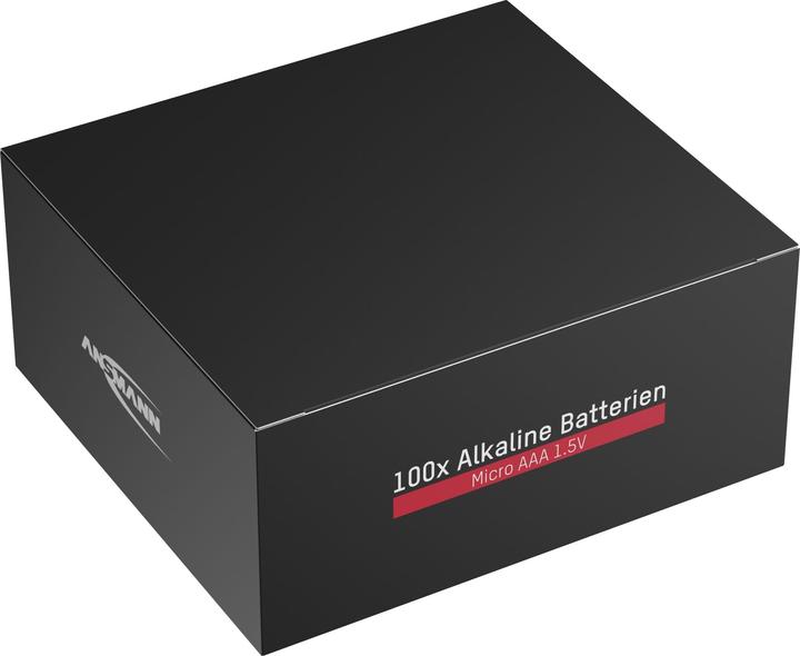 Immagine prodotto Ansmann Alkaline Batterie (100 pz., AAA, 540 mAh)