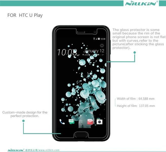 Actual product image Nillkin Super Clear (1 Piece, HTC U Play)