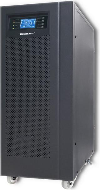 Immagine prodotto Qoltec Onda sinusoidale pura 53044 (10000 VA, 800 W, Doppio convertitore online UPS)