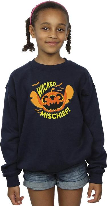 Produktbild Disney Lilo And Stitch Wicked Mischief Sweatshirt Mädchen (128)