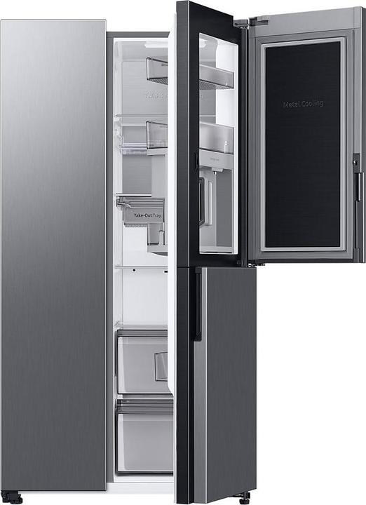 Produktbild Samsung RH6ACG805DS9EG (edelstahl, Food Showcase T?r, AI Energy Mode, Smart Conversion, Wassertank) (645 l)