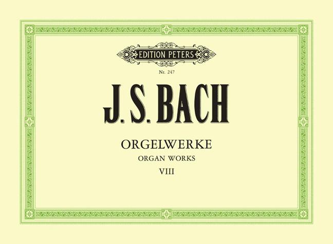 Produktbild Orgelwerke in 9 Bänden - Band 8 (Deutsch, Hermann Keller, Friedrich Conrad Griepenkerl, Ferdinand Roitzsch, Johann Sebastian Bach, 2001)