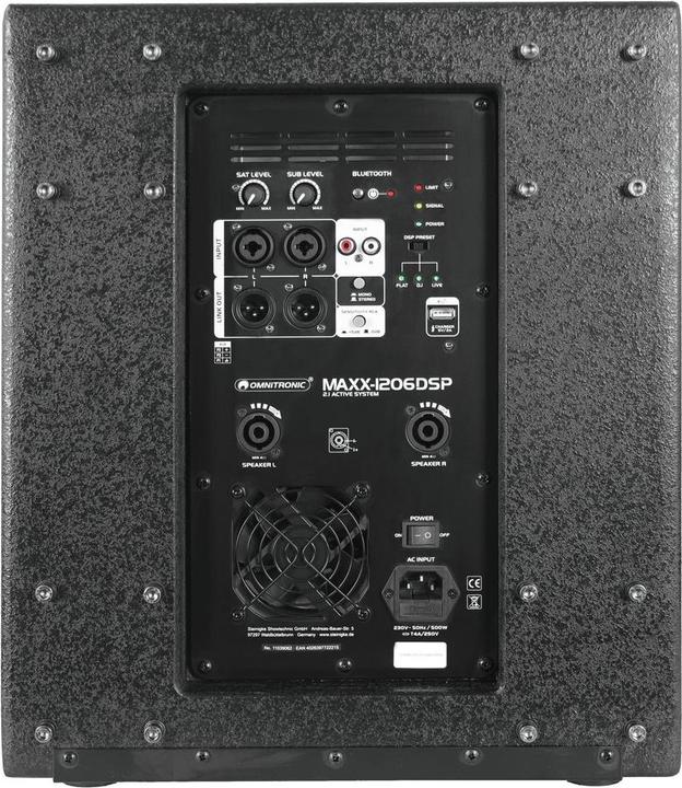Produktbild Omnitronic MAXX-1206DSP 2.1 Aktiv-System