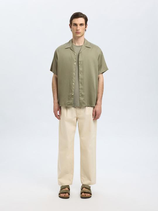Produktbild Selected Homme Satin Kurzarmhemd (L)