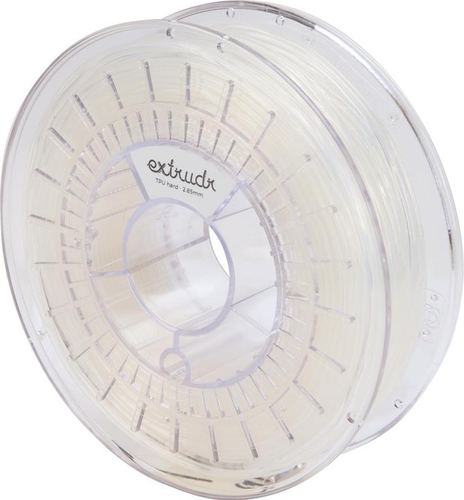 Image du produit Extrudr Flex Hard Transparent 2.85 mm 750 g (TPU, 2.85 mm, 750 g, Transparent)