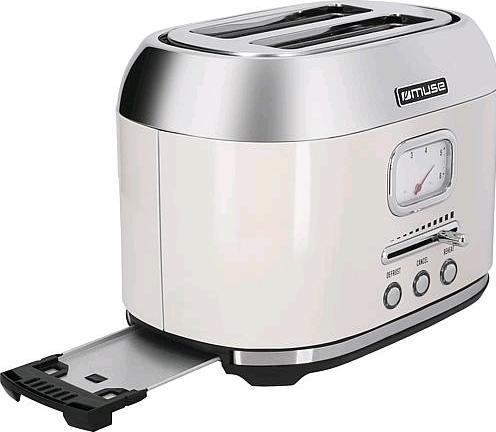 Immagine prodotto Muse MS120 SC Tostapane in acciaio inox beige