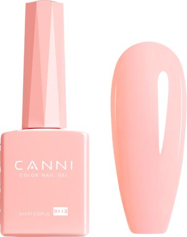 Actual product image Canni Gelcoat 9113 UV/LED (Pale pink, UV gel varnish)
