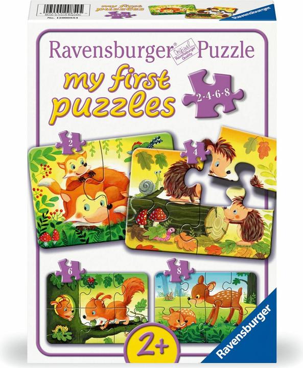 Produktbild Ravensburger Kleine Tierfamilien (20 Teile)