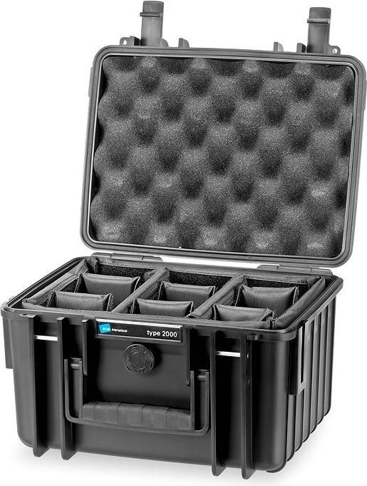 Produktbild bwh RPD/2000 Gepolsterte Trennwände, Set für Tragetasche (Kamera Innentasche, 6.75 l)
