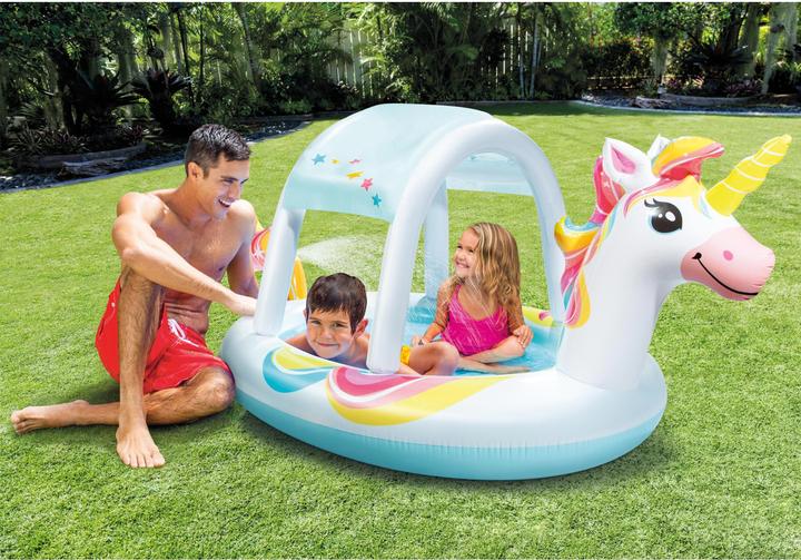 Immagine prodotto Intex Piscina a getto d'acqua Unicorn