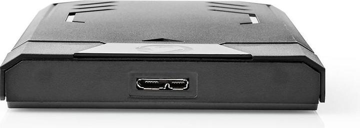 Actual product image Nedis Hard drive enclosure 2.5 inch SATA II connection USB 3.1 USB Type-A Aluminium / Plastic (2.5")