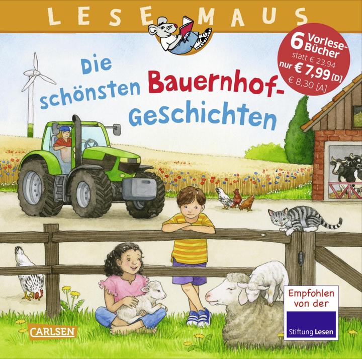 Produktbild LESEMAUS Sonderbände: Die schönsten Bauernhof-Geschichten (Deutsch, Christian Tielmann, Alexander Steffensmeier, Sandra Ladwig, Sabine Choinski, Gabriela Krümmel, Monika Wittmann, 2022)