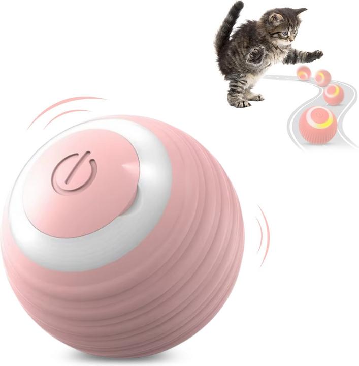 Actual product image Suba Elektrischer Katzenball mit LED Licht (Cat ball toy)