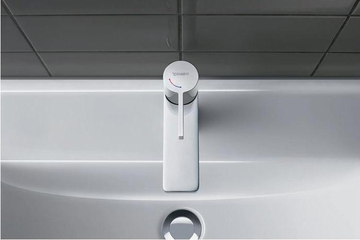 Actual product image Duravit EH-WT-MI D-NEO M EcoStart w pull-out waste. chrome