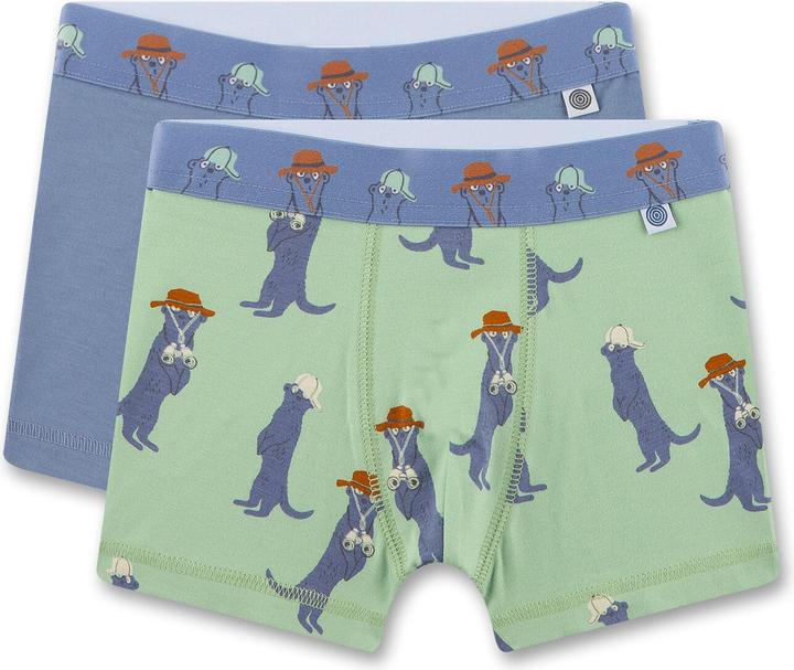 Sanetta -Shorts (Doppelpack) Erdmännchen