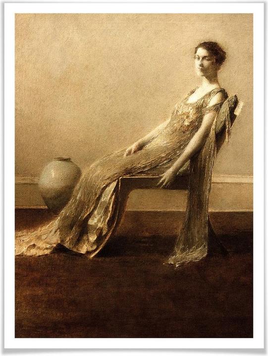Image du produit Trenddeko Dewing - Vert et or (60 x 80 cm)