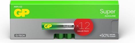 Immagine prodotto GP Batteries BATTERIE SUPER ALCALINE AAA 1.5V 12PCE (12 pz., AAA)