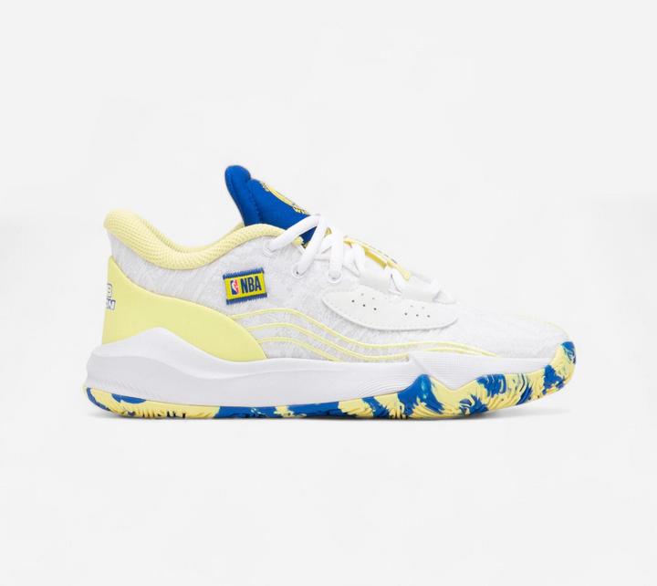Tarmak Kinder Basketball Schuhe niedrig NBA Warriors - Fast 900 Low-1 weiss